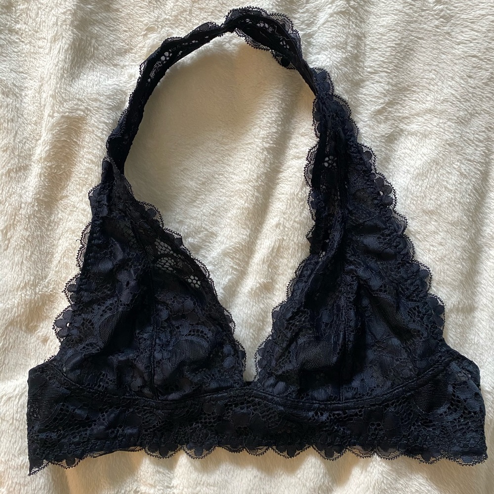 Free People Galloon Lace Halter Bra